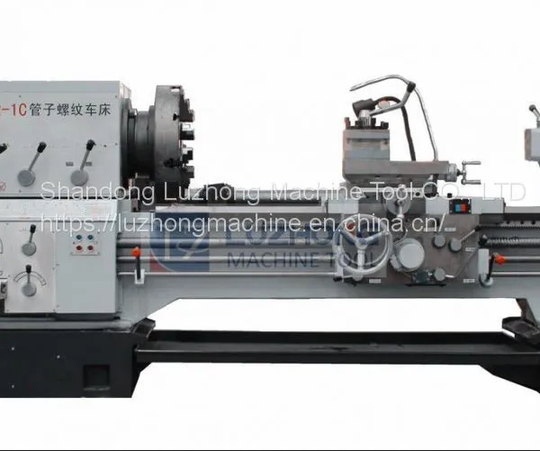 Q1332 High Precision Chuck Big Hole Threading Horizontal Pipe Threading Lathe Machine photo-3