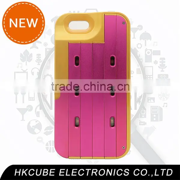 New Products 3-in-1 Cell Phone Self-stick Case With LED Light and Bluetooth Remote Control Flexible Bright for IPhone 6/6s /plus photo-6