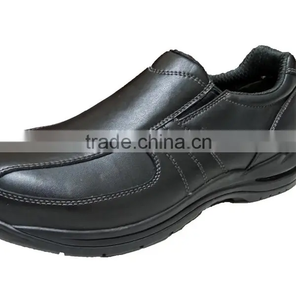 High Quality Brand Low Cut Black Steel Leather Industrial Safety Shoe photo-5