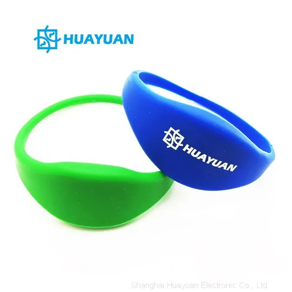Wholesale Personalized RFID Silicone Bracelet Wristband for Hotel photo-4
