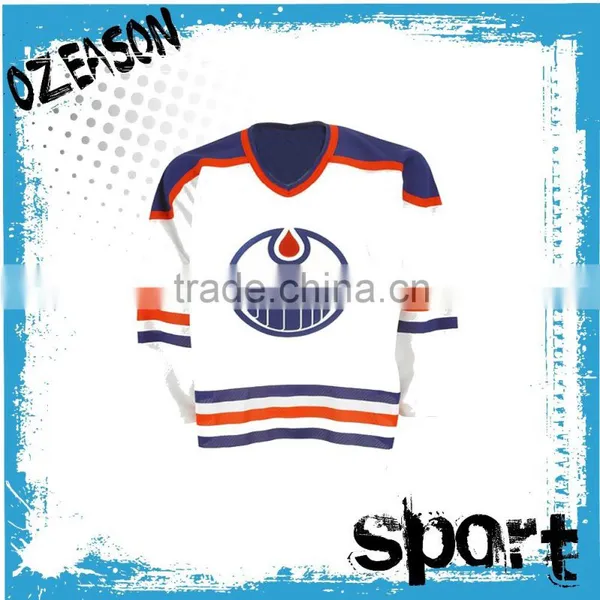 Custom White Ice Hockey Jersey for Ice Hockey Team photo-2