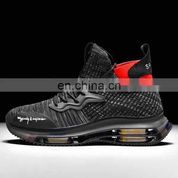 2021 Spring and Autumn New Cross-border Trend Three Air Cushion Avant-garde Luminous Men's Casual Plus Size Sneakers photo-5