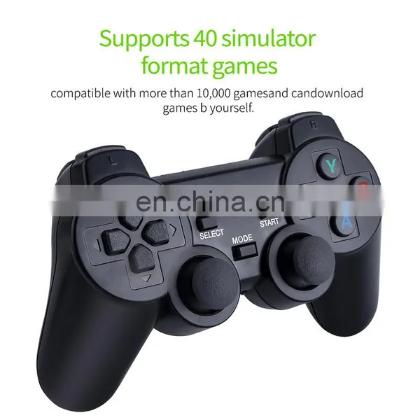 Wholesale M8 4K HD TV Game Stick Built in 3500/10000 Games Video 3D Game Console With 2.4G Wireless Gamepad Controller For Ps1 photo-2