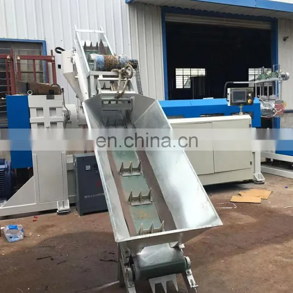 Высококачественный прямоточный конвейерный пояс, гранулятор пленки HDPE и LDPE, многоцелевой