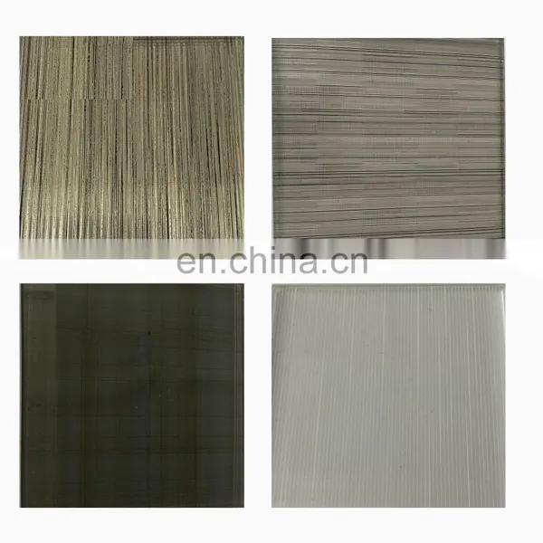 2021 Hot Sale Fabric Sandwich Laminated Glass With Customized Size photo-5