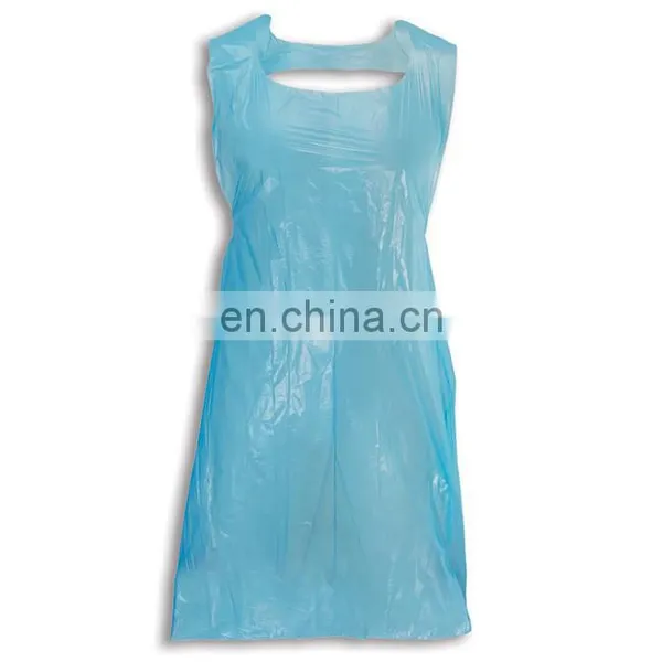 High Quality Waterproof Disposable PE Plastic Hairdresser Salon Cape Apron photo-5