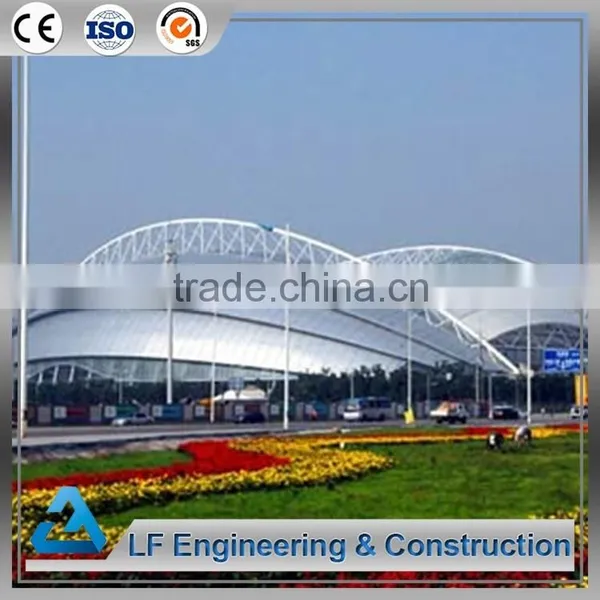 Light Steel Structure Frame Football Stadium photo-3