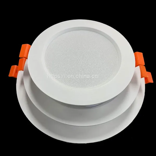 A Led Panel Light 12w 220v Led Lights for Home Round Backlit Square Frameless Plastic Recessed Foco Led Panel Lights
