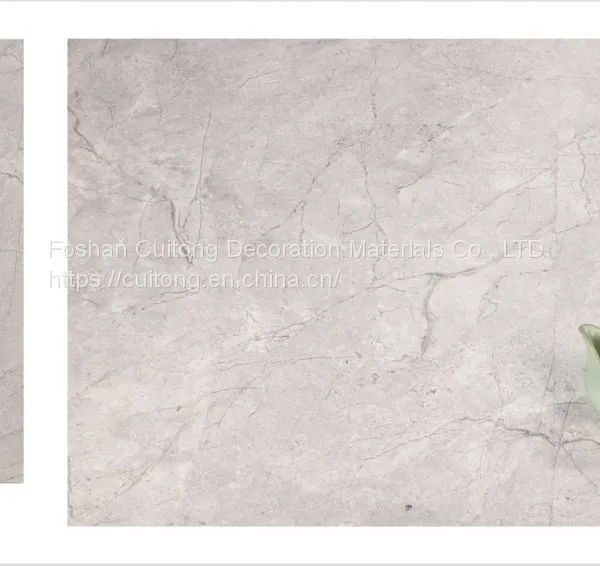 China Guangdong Wholesale Imitation Cement Stone Plastic Floor Glue Gray SPC Floor Tile Simulation Stone Plastic Sheet Floor photo-4