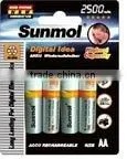 AA2500B4P Ni-mh Battery