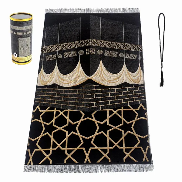 70*110cm 80*120cm Muslim Prayer Rugs Eco-friendly Prayer Carpet Muslim Prayer Mat On Sale photo-2