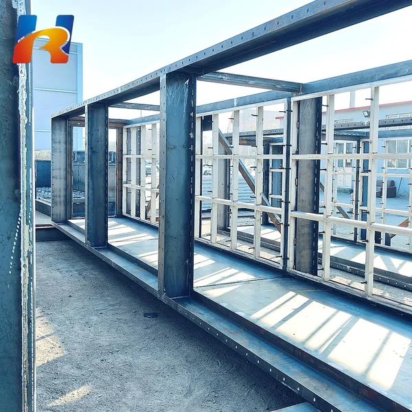 Construction Design Prefabricated Building Steel Structure Prefab House Warehouse Steel Structure Buildings photo-2