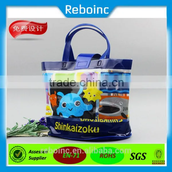 Reboinc-X14 2016 New Design Full Printing Beach Waterproof Pvc Handle Bag Quality Choice