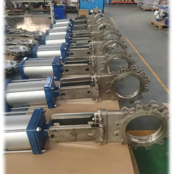 Knife Gate Valve for Wastewater Treatment with Full Port Design