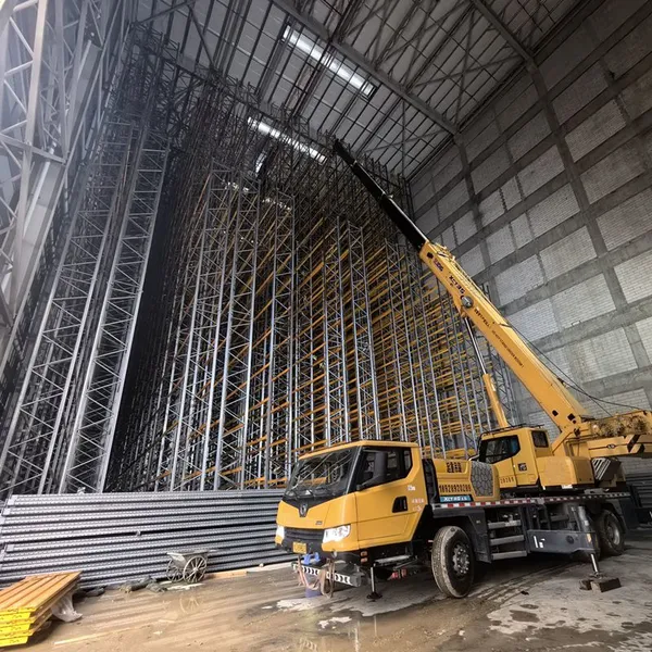 Automatisiertes ASRS-Regalsystem mit PLC-Steuerung für Hochdichtespeicher photo-4
