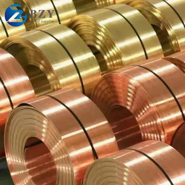 99.9% Pure Copper Coil C11000 Copper Strip for Copper Coil Water Heater photo-3