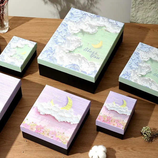 Paper Packaging Gift Box With Lid photo-5