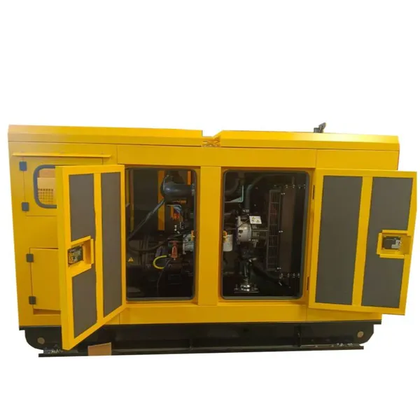 Water Cooled 50kw Silent Type Diesel Generator Set Cummins Brand Auto Controller