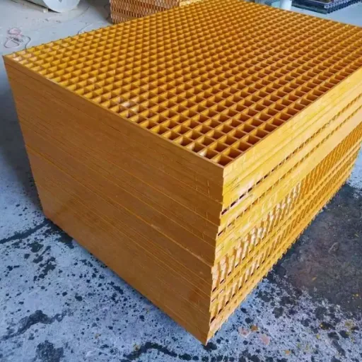 FRP Molded Grating for Wastewater Treatment Plant, Corrosion Proof, Non-Conductive, Lightweight photo-5