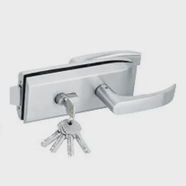 Glass Door Patch Lock for Restroom Partitions