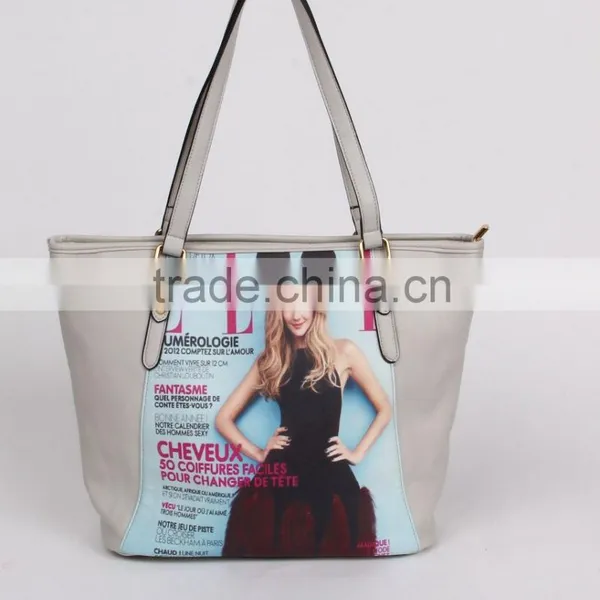 2015 Fashion Wholesale Lady Handbag Pu Elegance Designer Women Handbag photo-4