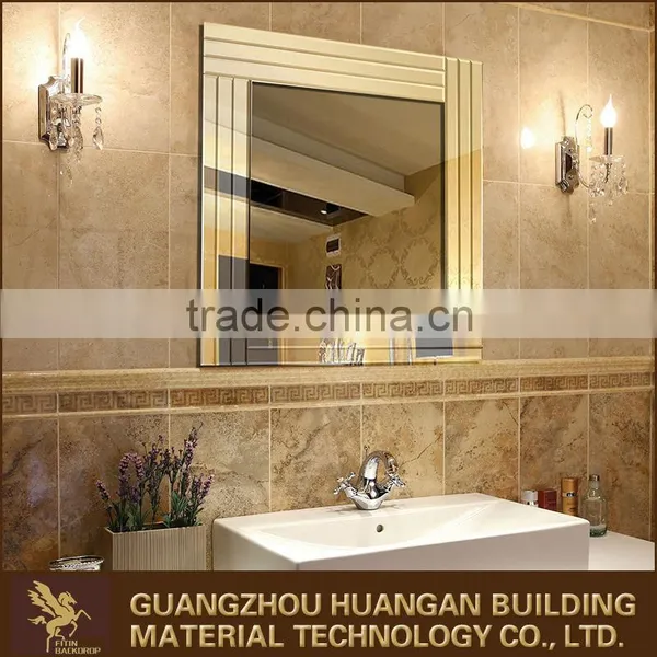 Glass on Glass Bathroom Mirror for Europe Market photo-3