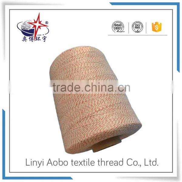 White With Red Serger 100 Polyester Sewing Thread Supplier's Choice photo-5