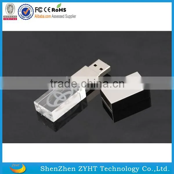 2015 New Products Crystal Usb Drive Unique Design With Customized Logo photo-4