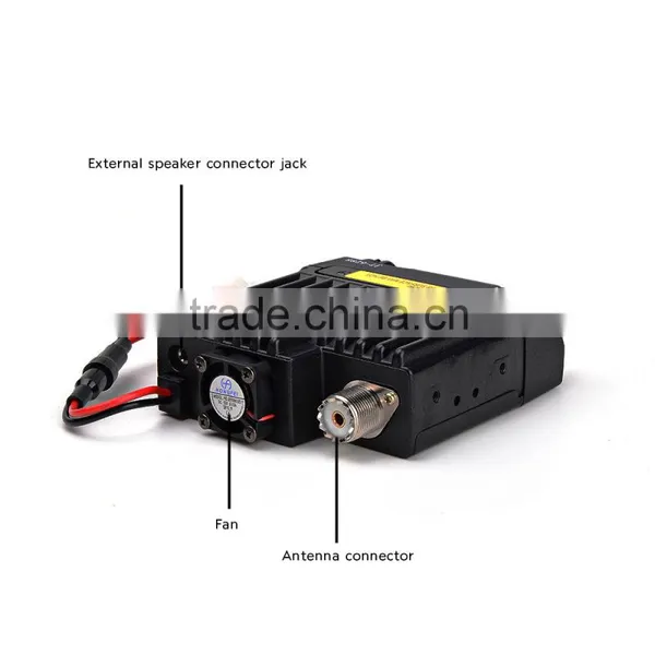 Juentai JT-6288 Mini 25Watts Tri-Band 136-174Mhz/240-160Mhz/400-480Mhz Mobile Transceiver photo-2