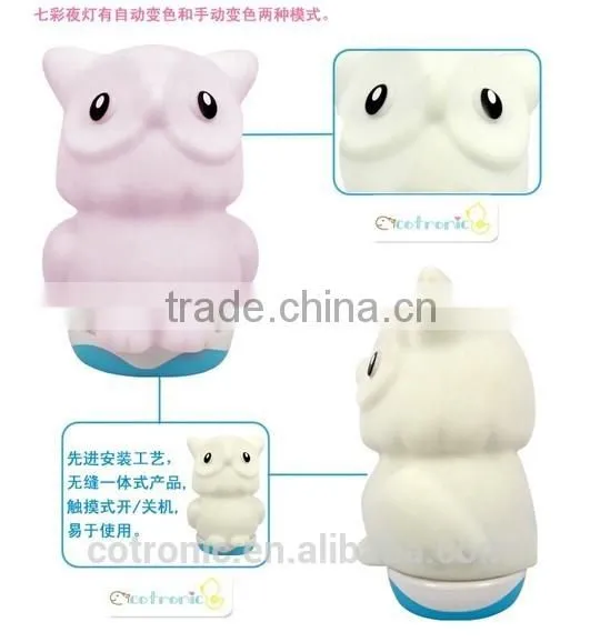 EN71 Approval Owl LED Night Light photo-3