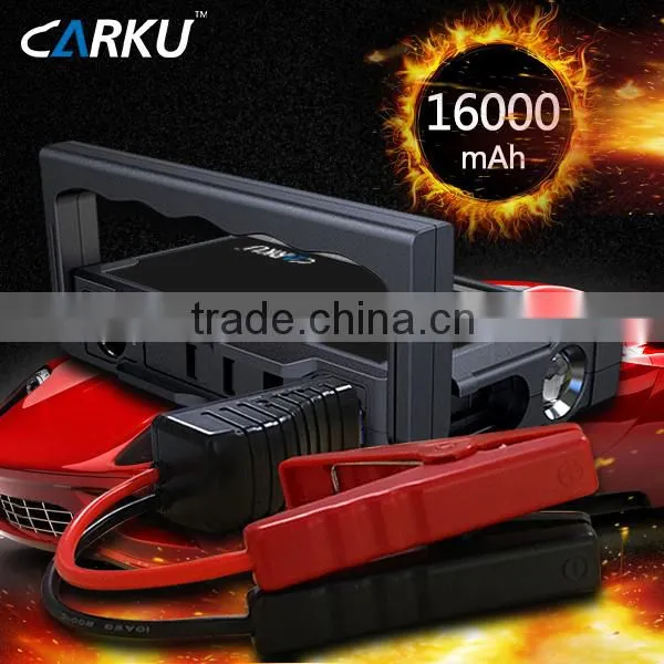 16000mAh LiFeO4 Jump Starter Whatproof Multi-function Emergency Jump Starter 12V