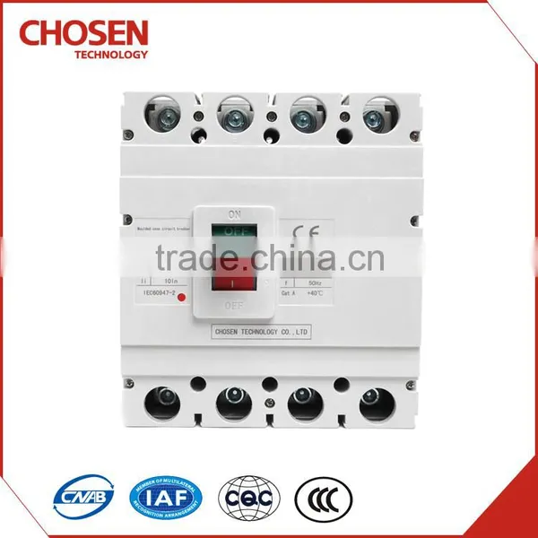 42ka High Breaking Ability Rccb ,630a 4pole Leakage Circuit Breaker
