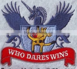 Wholesale Beautiful High Quality Banner Badges,100% Custom Embroidery Patch photo-2