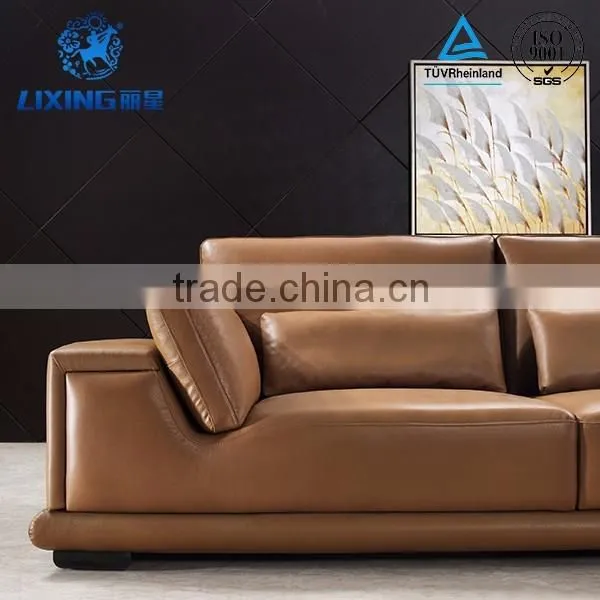 Home Furniture Modern Style Leather Lounge Sofa photo-5
