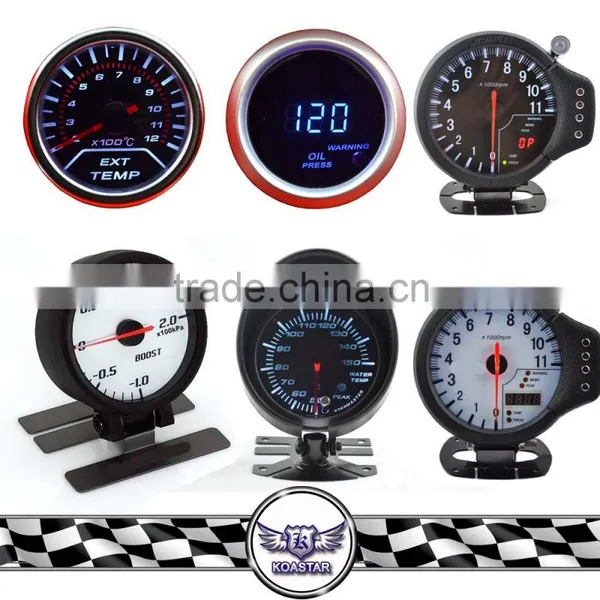 Auto Electrical Digital Oil Pressure Gauge,digital Turbo Boost Gauge