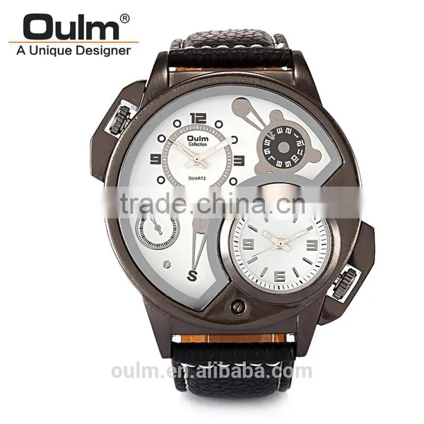 Oulm Factory Unique Design Big Face Fashion Watch photo-4