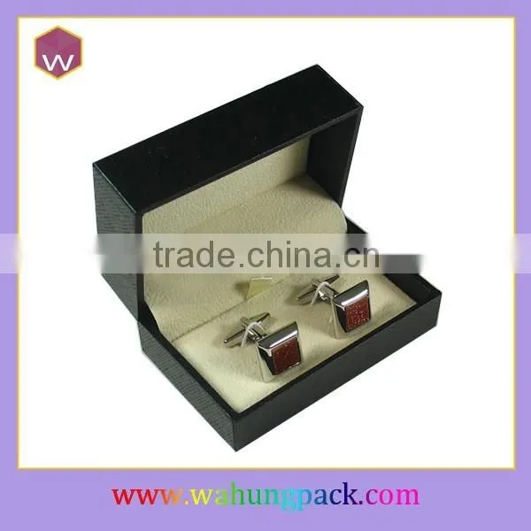 Unique Cufflinks Boxes Plastic Custom Design Cufflink Box photo-3