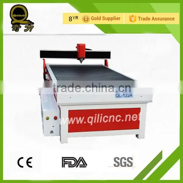 Cut & Engrave Advertisement Materials Engraving Machine QL-1224 Cnc Router Machine With Ncstudio Control System photo-3