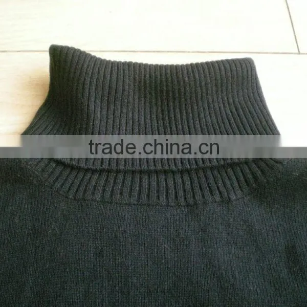 Mens Collar Wool Sweater photo-2