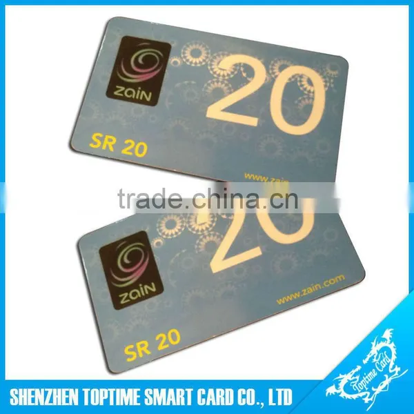 High Quality Paper Prepaid Calling Card, Prepaid Scratchcard Quality Choice