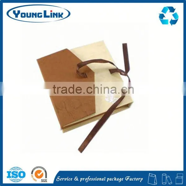 Red Flower Pattern Printing Kraft Paper Box photo-6
