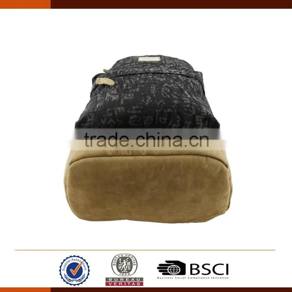 Wholesale Canvas Laptop Backpack Bag for School photo-6