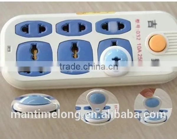 6pcs/set Electric Socket Outlet Plug Safe Lock Cover for Baby Kids Safety photo-5