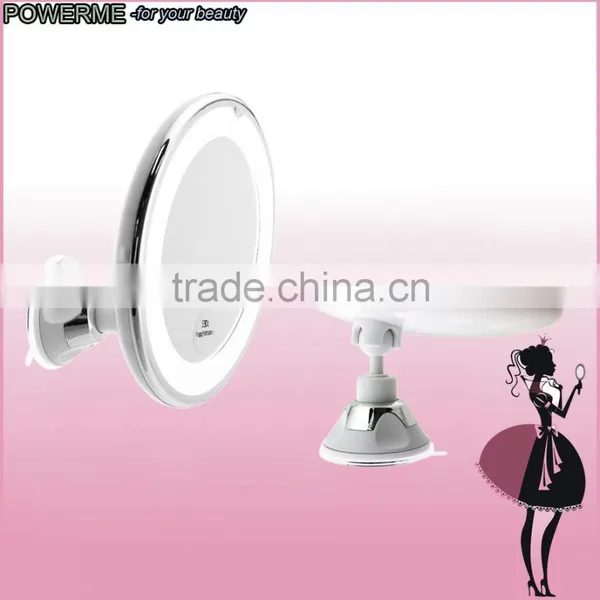 Make up Mirror With Lights 10x Magnification Powerme Mirror photo-4