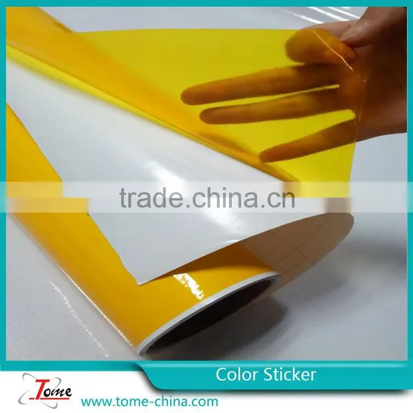 High Quality Advertising Decoration Self Adhesive Color Plotter Cutting Vinyl photo-5