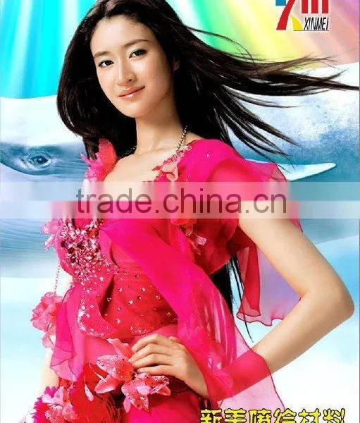 120GSM SILKY SATIN Canvas for Print Modern Woman Oil Painting photo-3