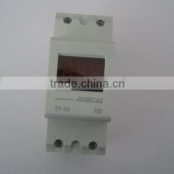 digital din rail digital LED diaplay volt/current panel meter