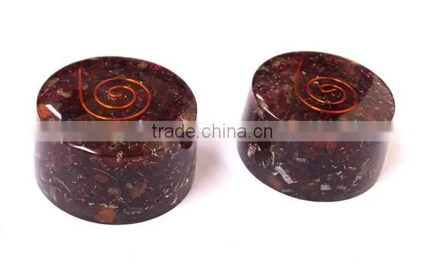 Garnet Orgonite Tower Buster : Energetic Space Protectors photo-4