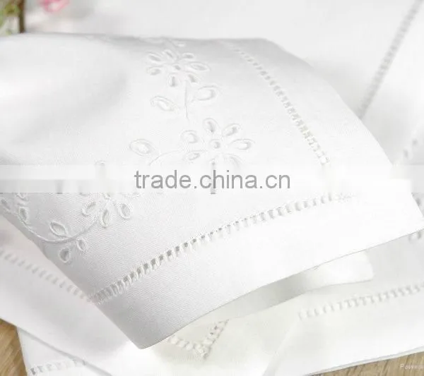 Hand Embroidery Napkin,hemstitch Napkin,linen Napkin photo-5