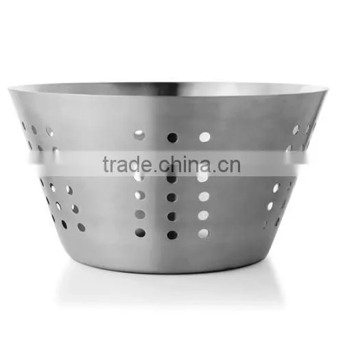 Steel Bread Basket With Holes